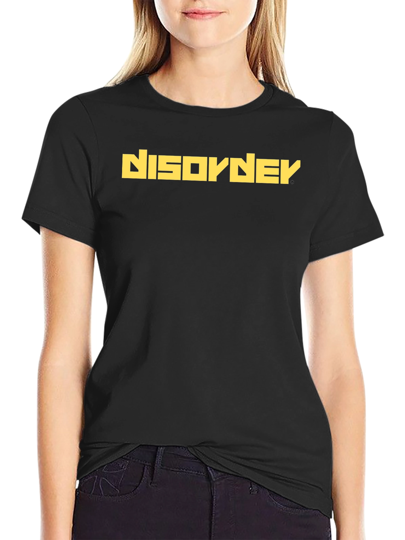 Black DISOYDEY Graphic Tee - Cool & Casual