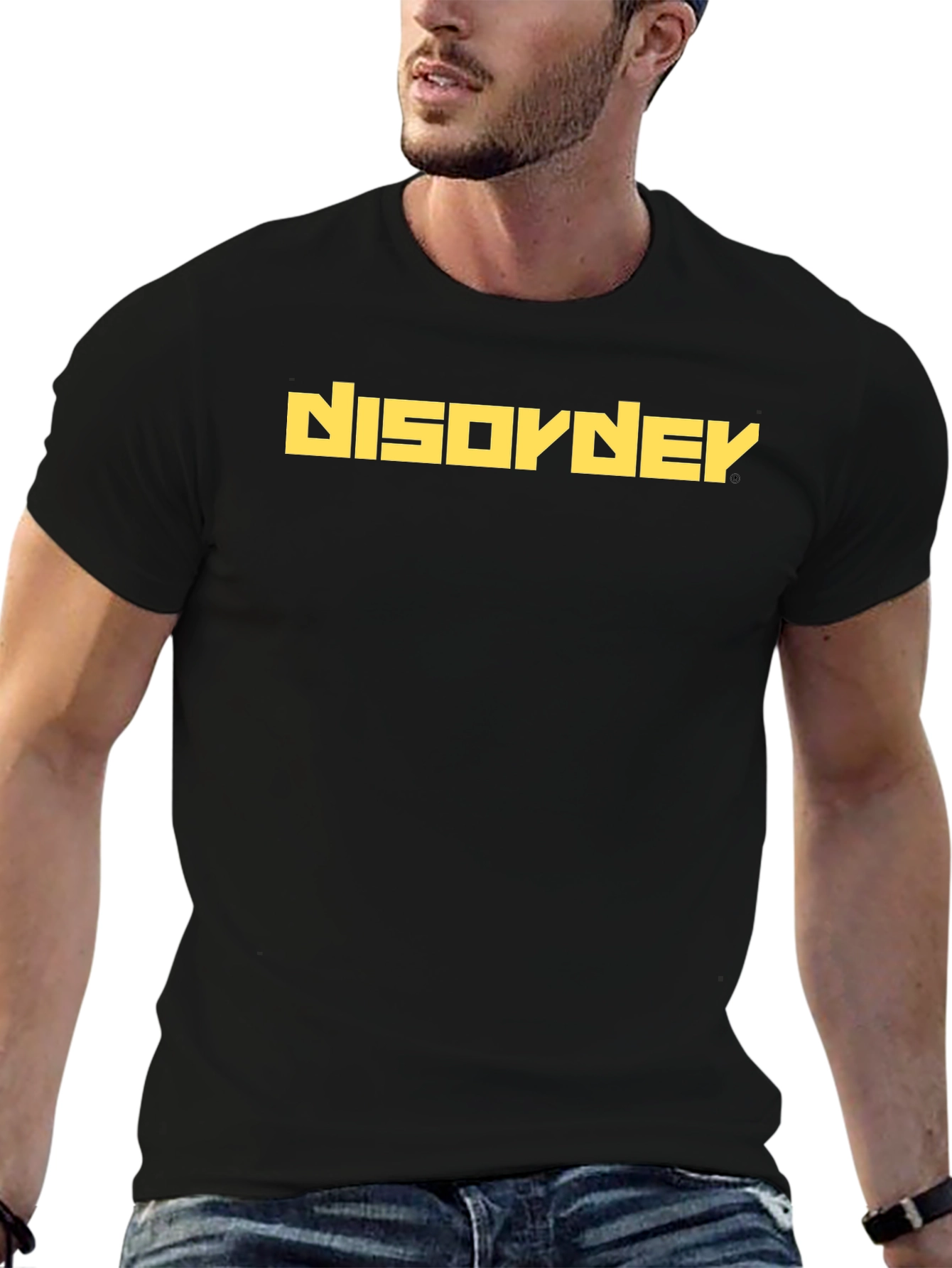Black DISOYDEY Graphic Tee - Cool & Casual