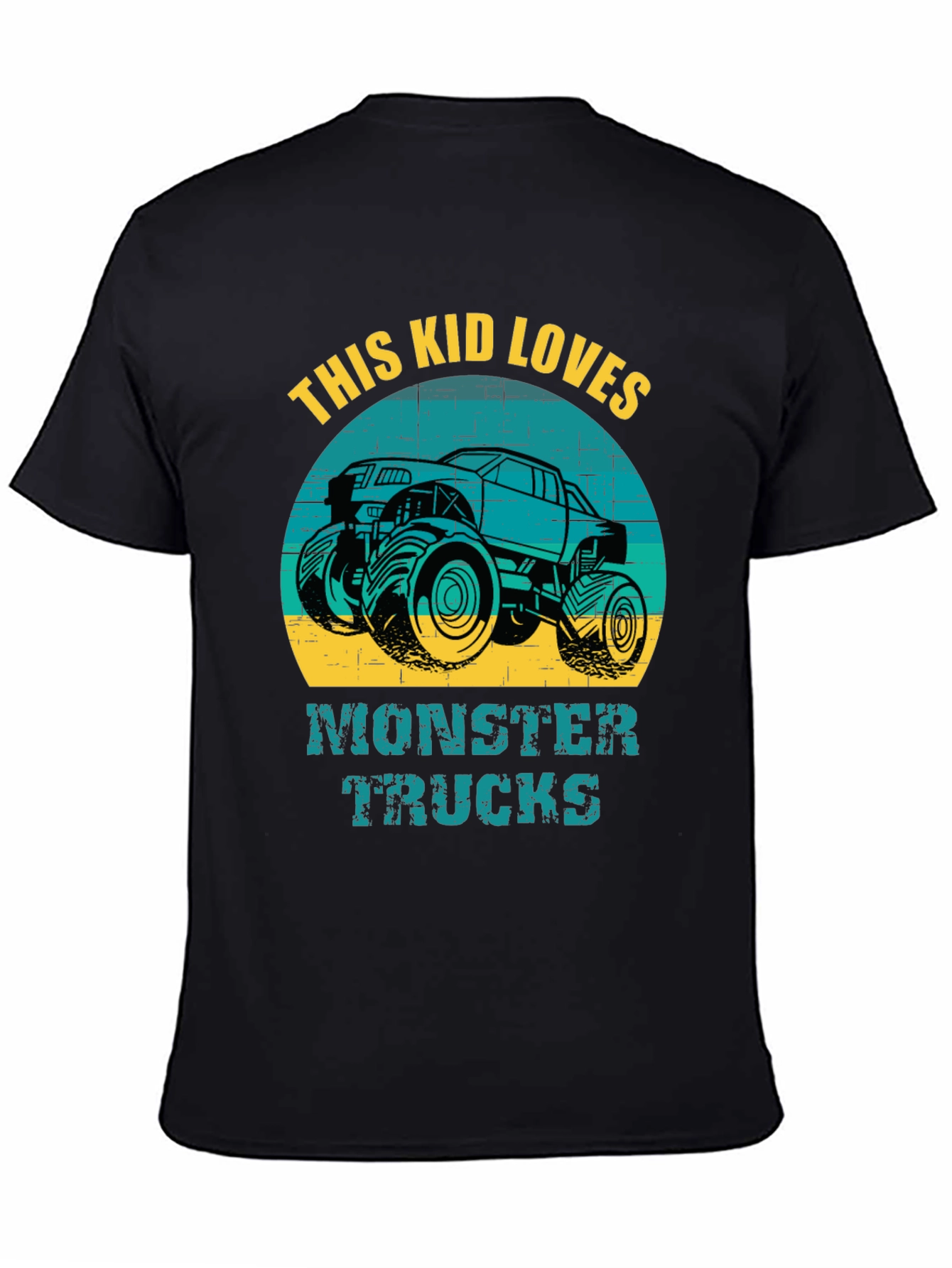 Monster Truck Lover Tee - This Kid Loves Monster Trucks
