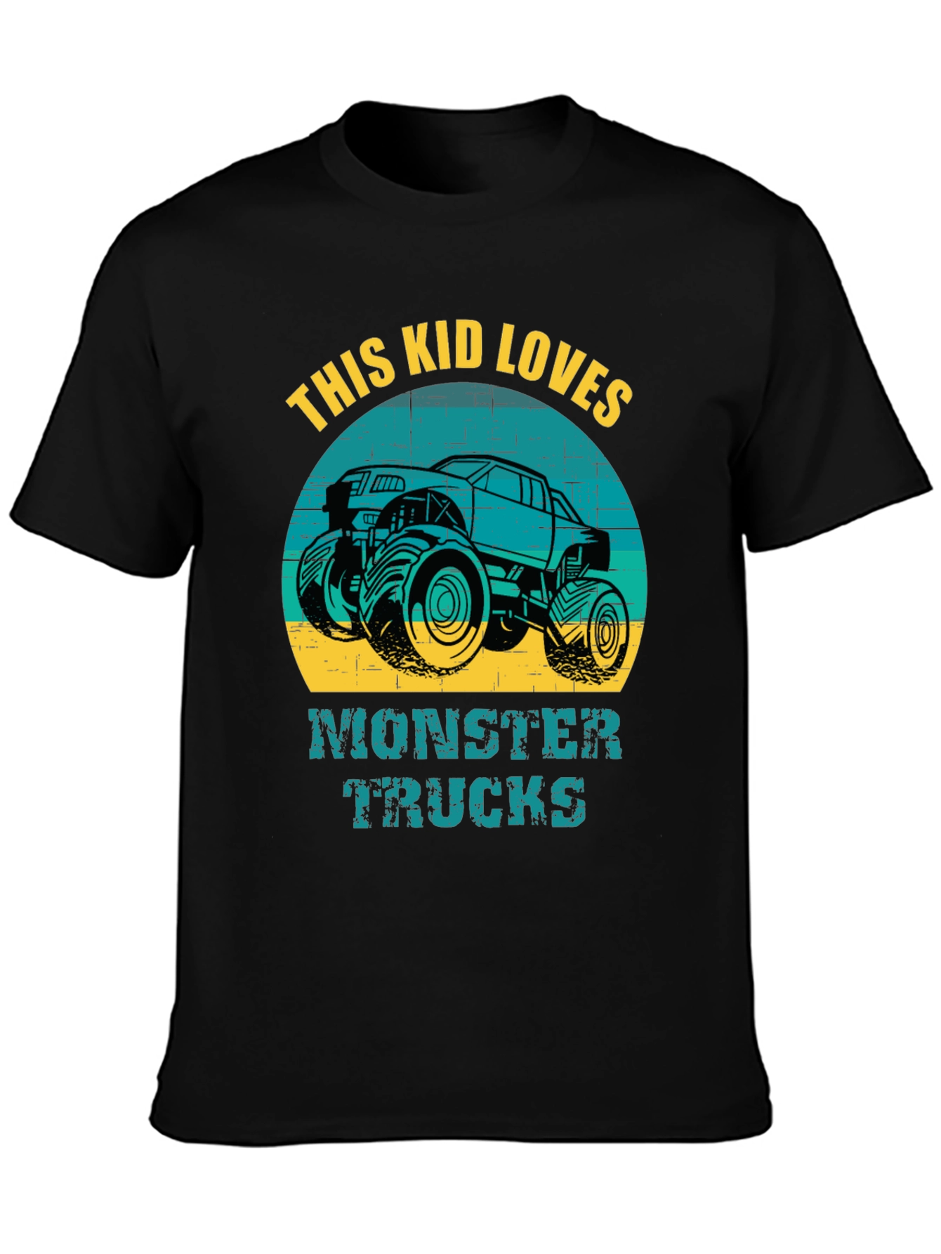 Monster Truck Lover Tee - This Kid Loves Monster Trucks