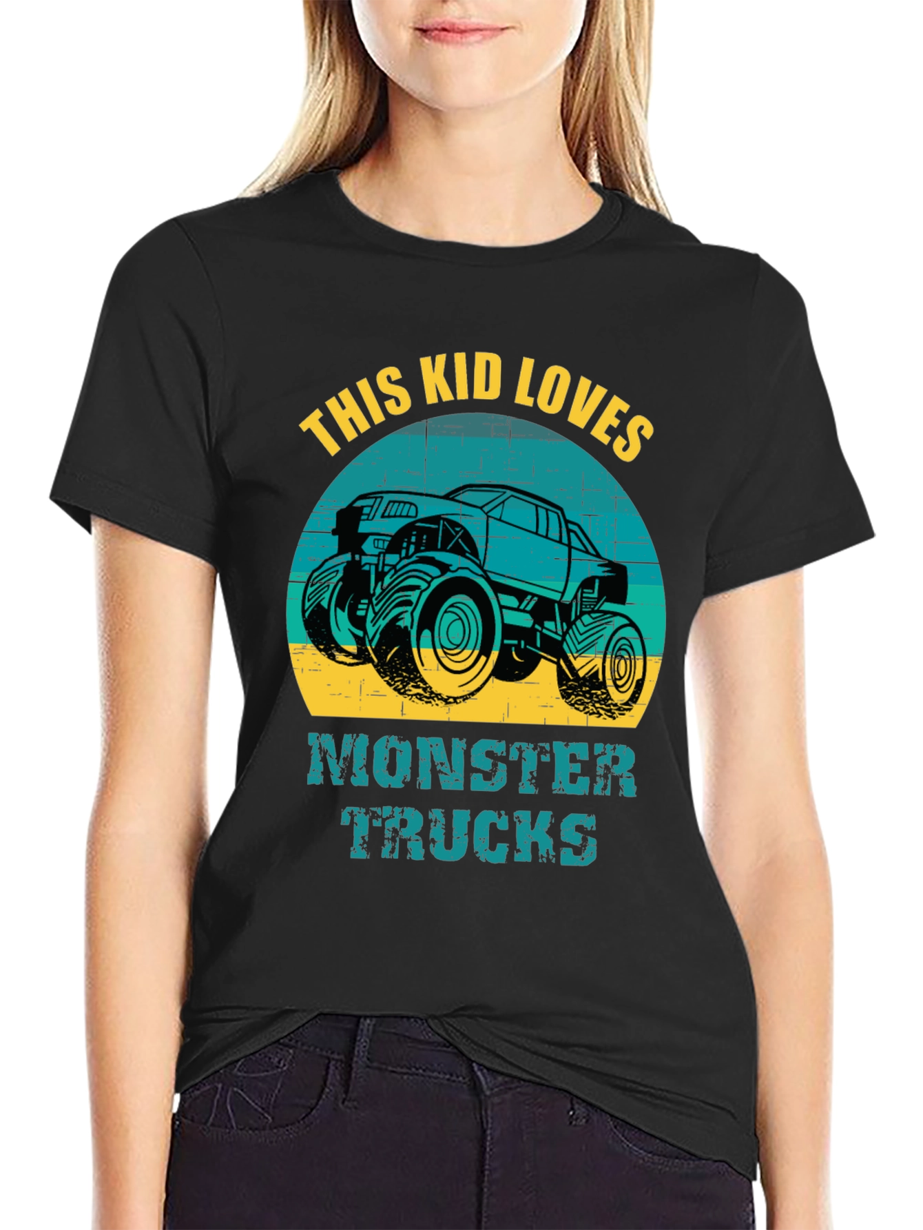 Monster Truck Lover Tee - This Kid Loves Monster Trucks