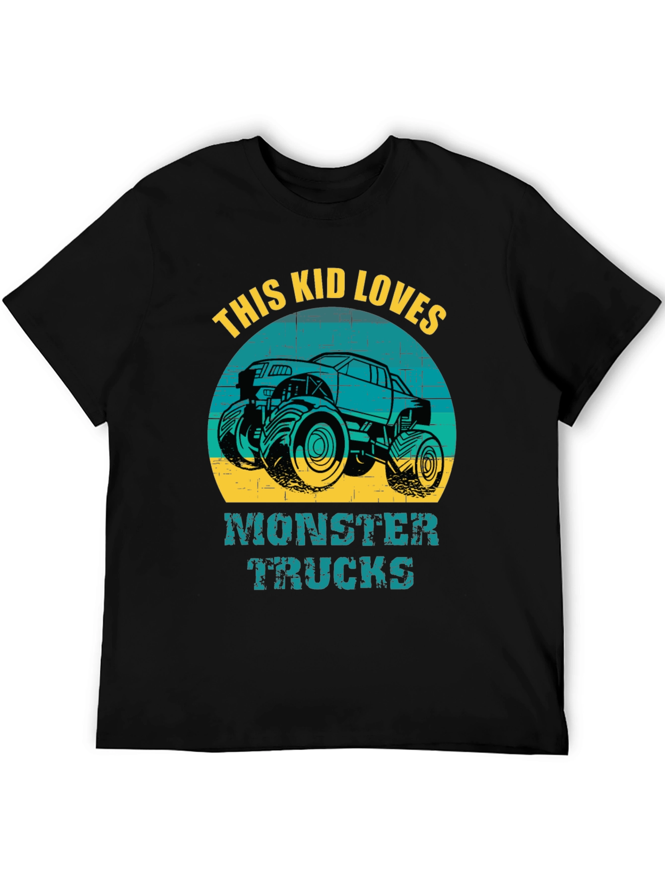 Monster Truck Lover Tee - This Kid Loves Monster Trucks