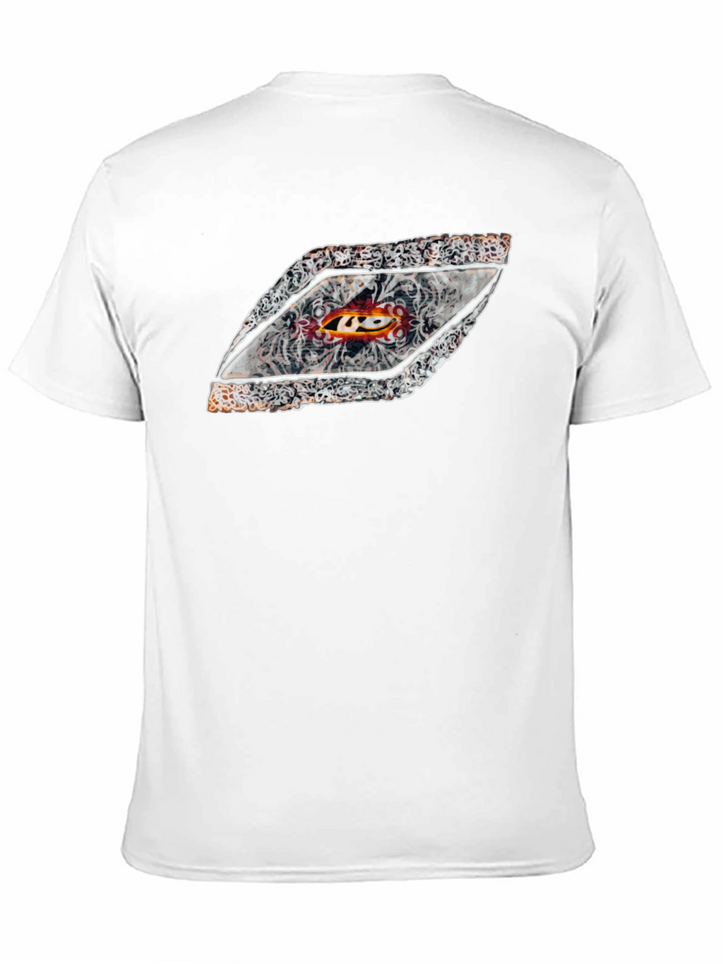 Unique Graphic Tee - Diamond Motif