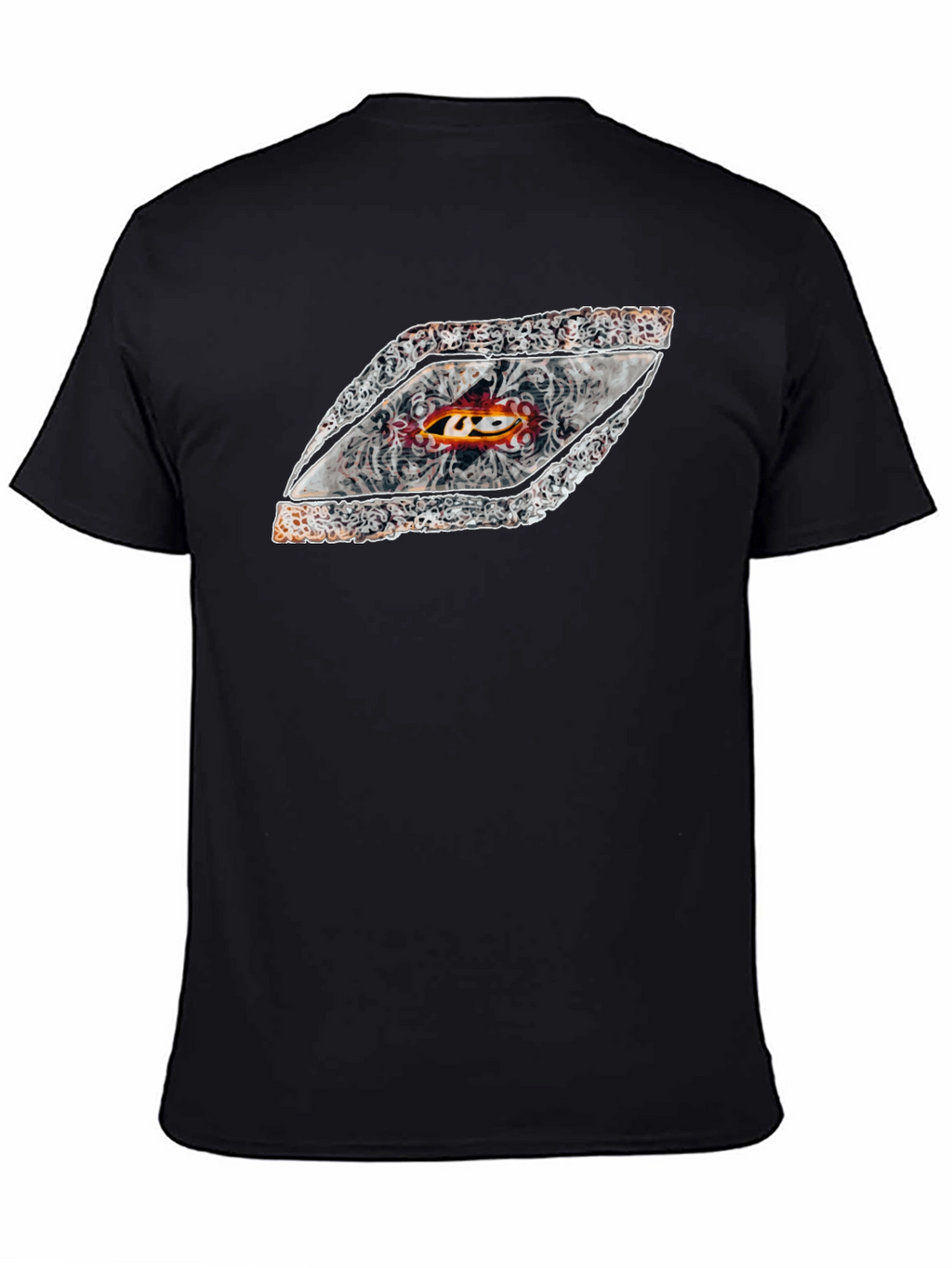 Unique Graphic Tee - Diamond Motif