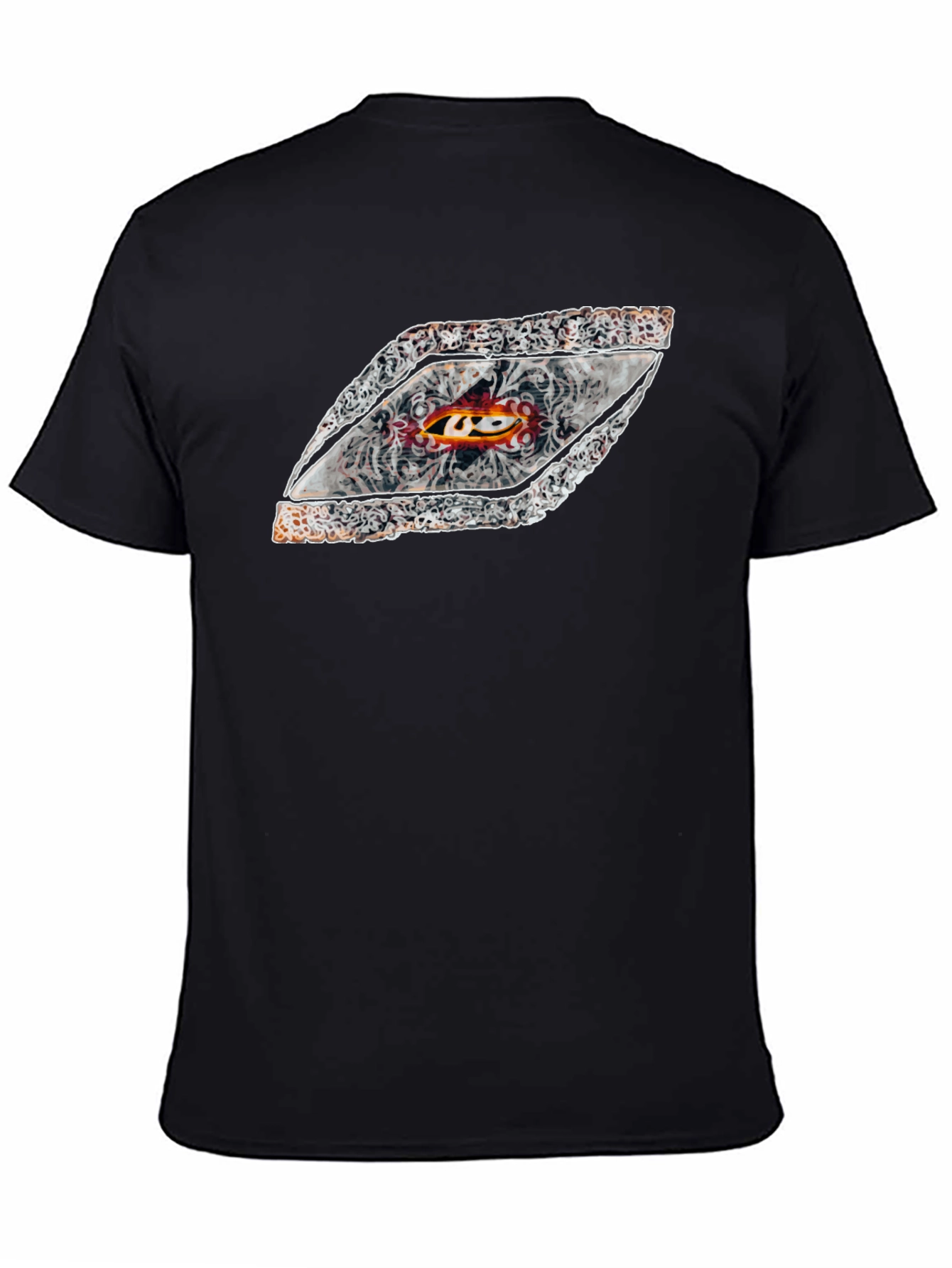 Unique Graphic Tee - Diamond Motif