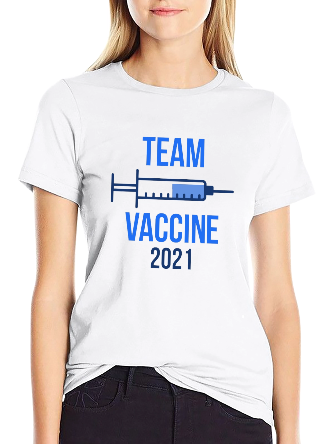 Team Vaccine 2021 Tee Shirt - Vaccinated Support
