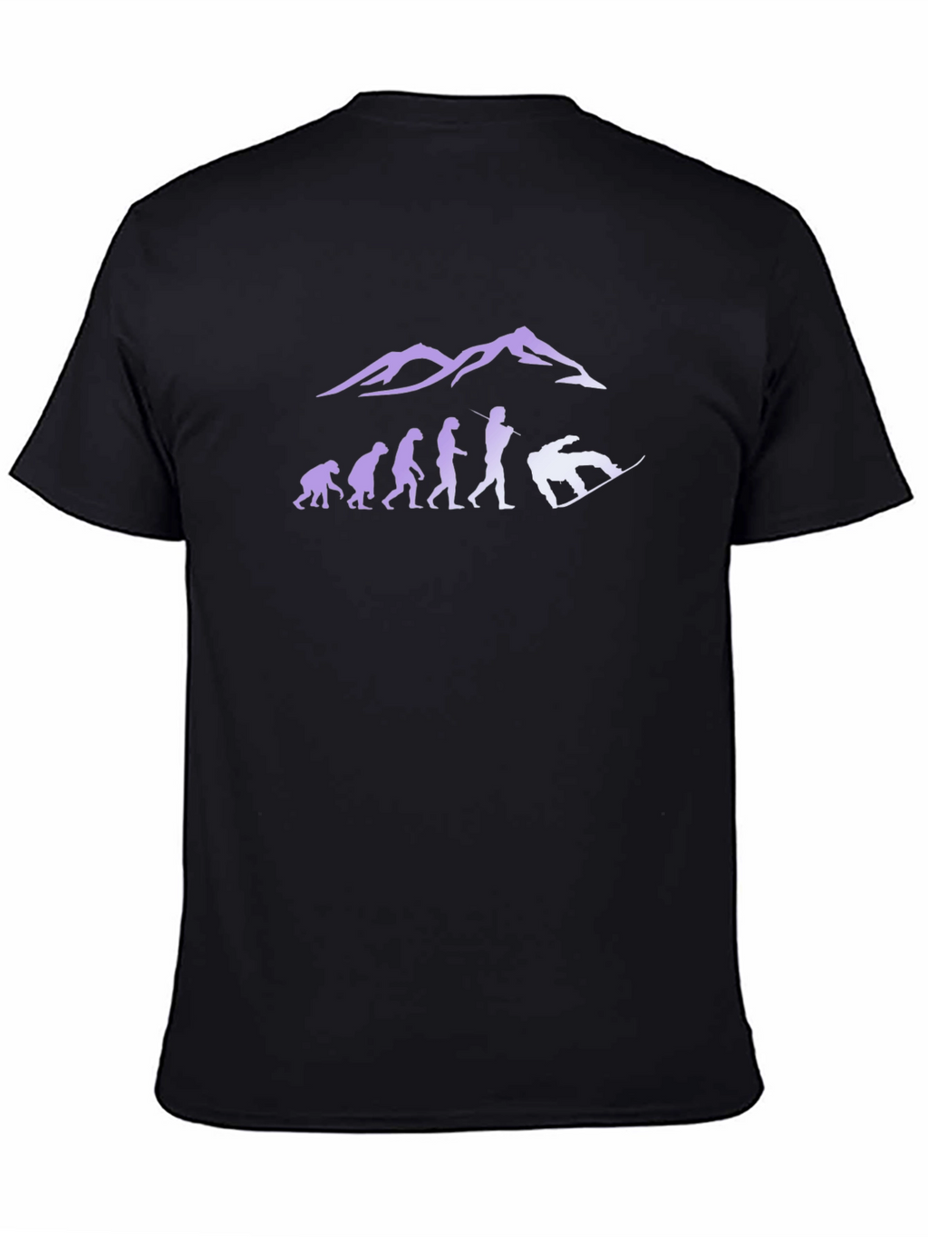 Snowboard Evolution Mens T-Shirt