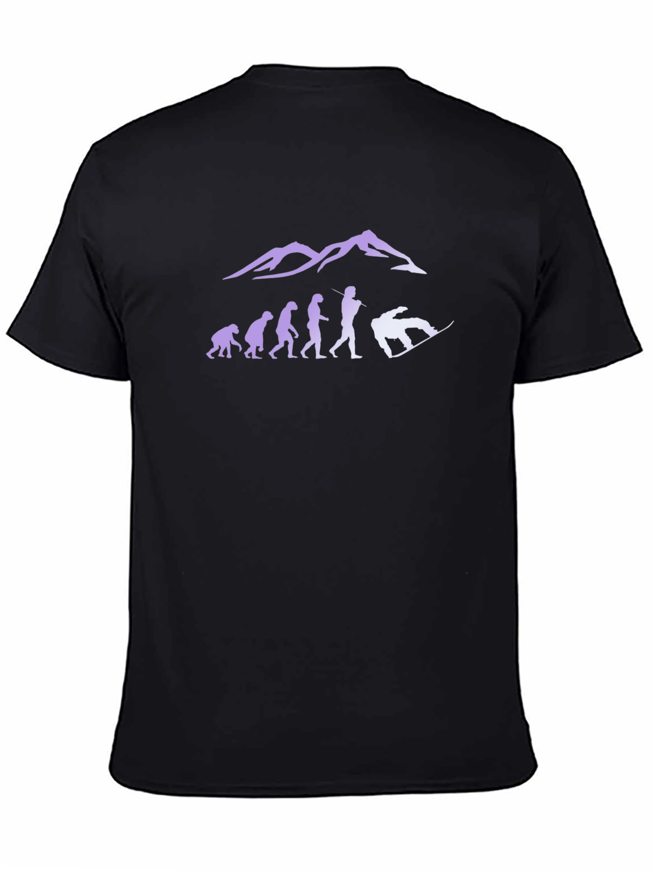 Snowboard Evolution Mens T-Shirt