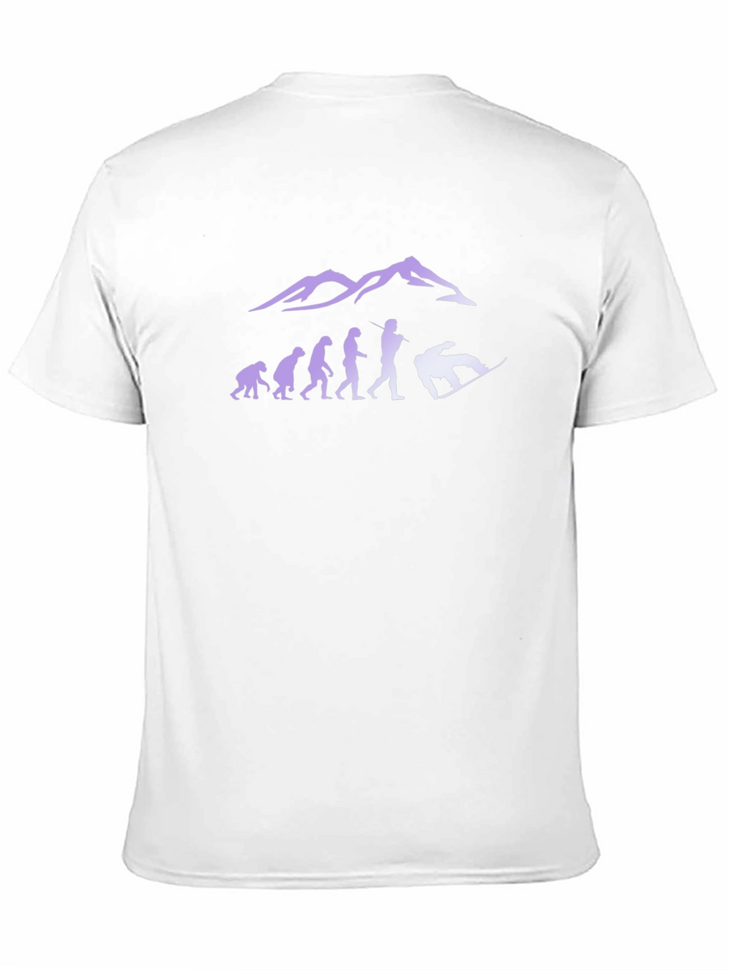 Snowboard Evolution Mens T-Shirt