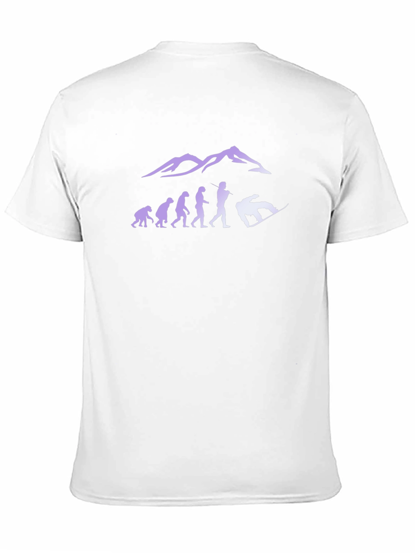 Snowboard Evolution Mens T-Shirt