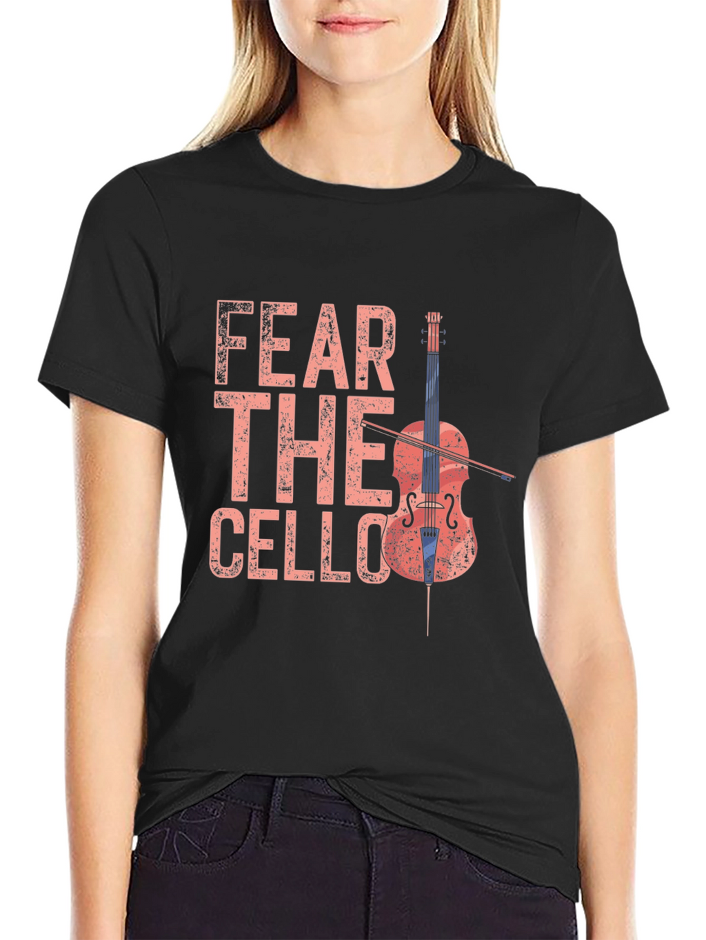 Fear the Cello Graphic T-Shirt