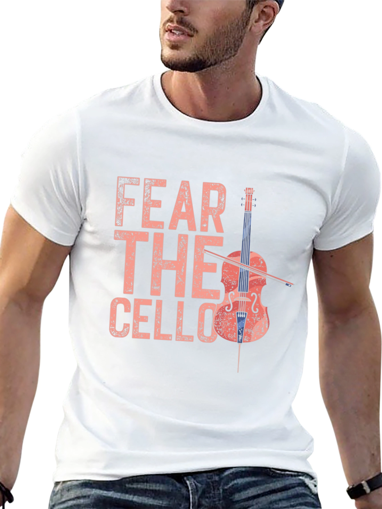 Fear the Cello Graphic T-Shirt