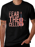 Fear the Cello Graphic T-Shirt