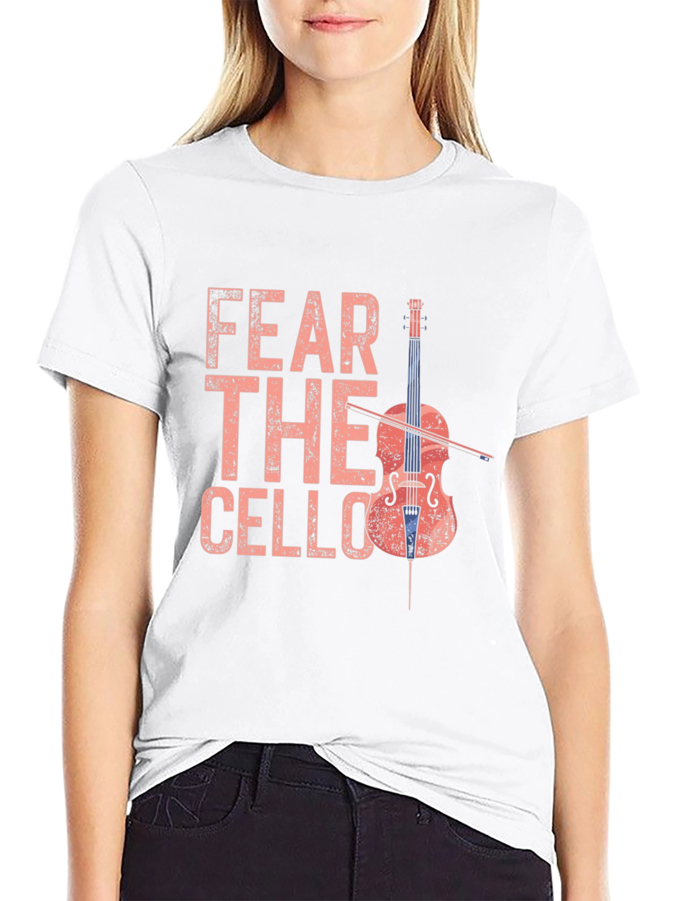 Fear the Cello Graphic T-Shirt