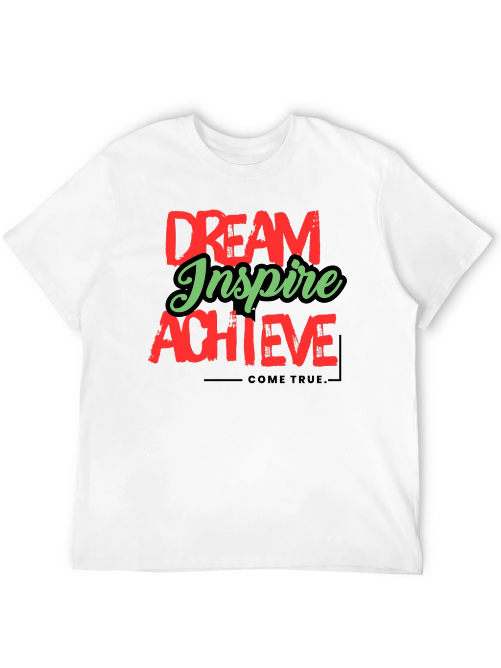 Dream Inspire Achieve Graphic Tee - Black