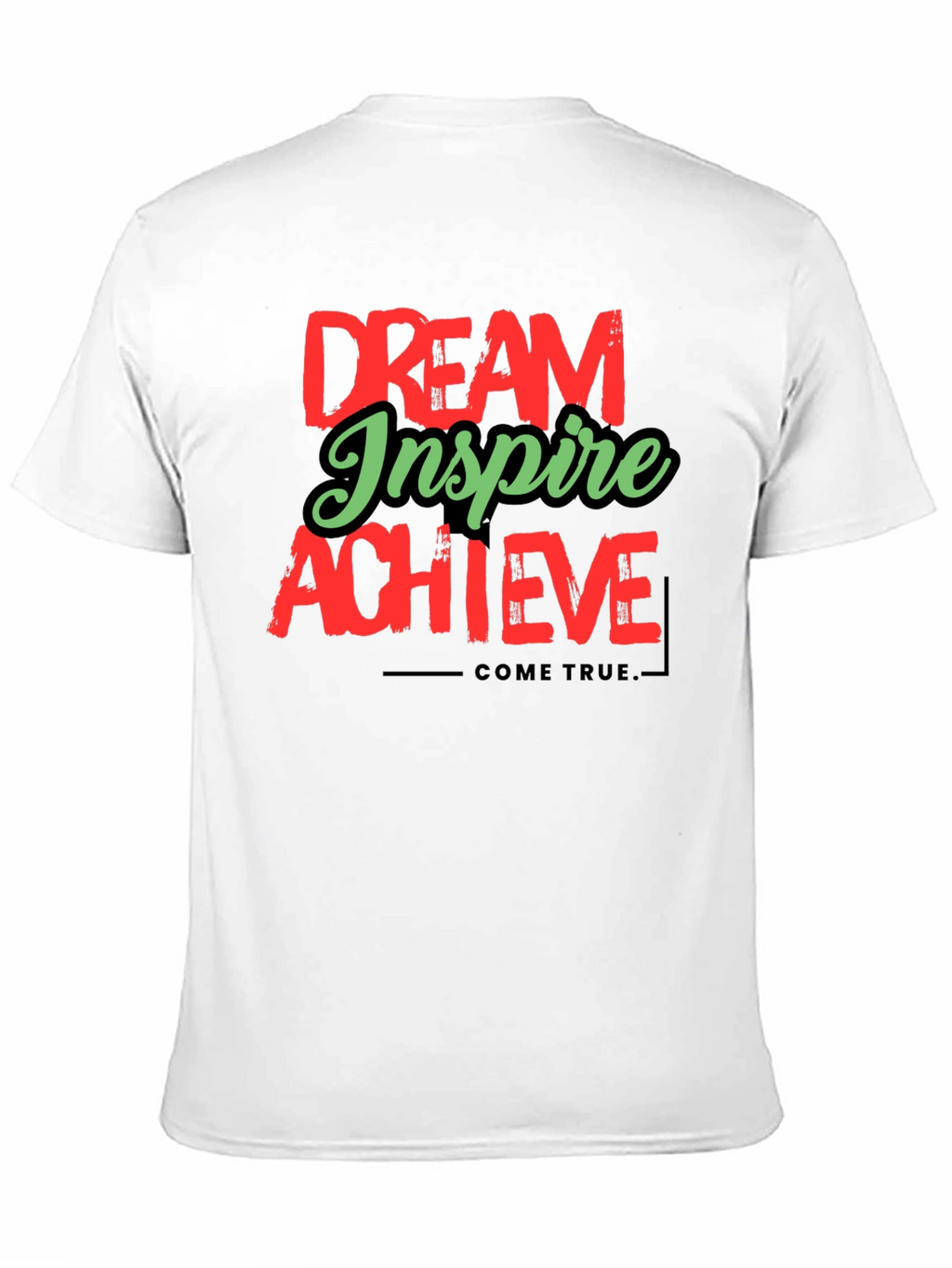 Dream Inspire Achieve Graphic Tee - Black