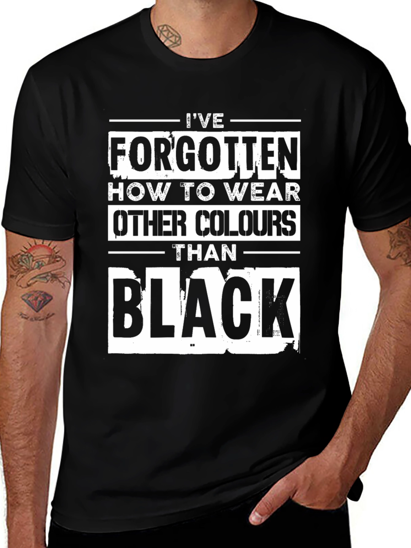 Ive Forgotten Black T-Shirt