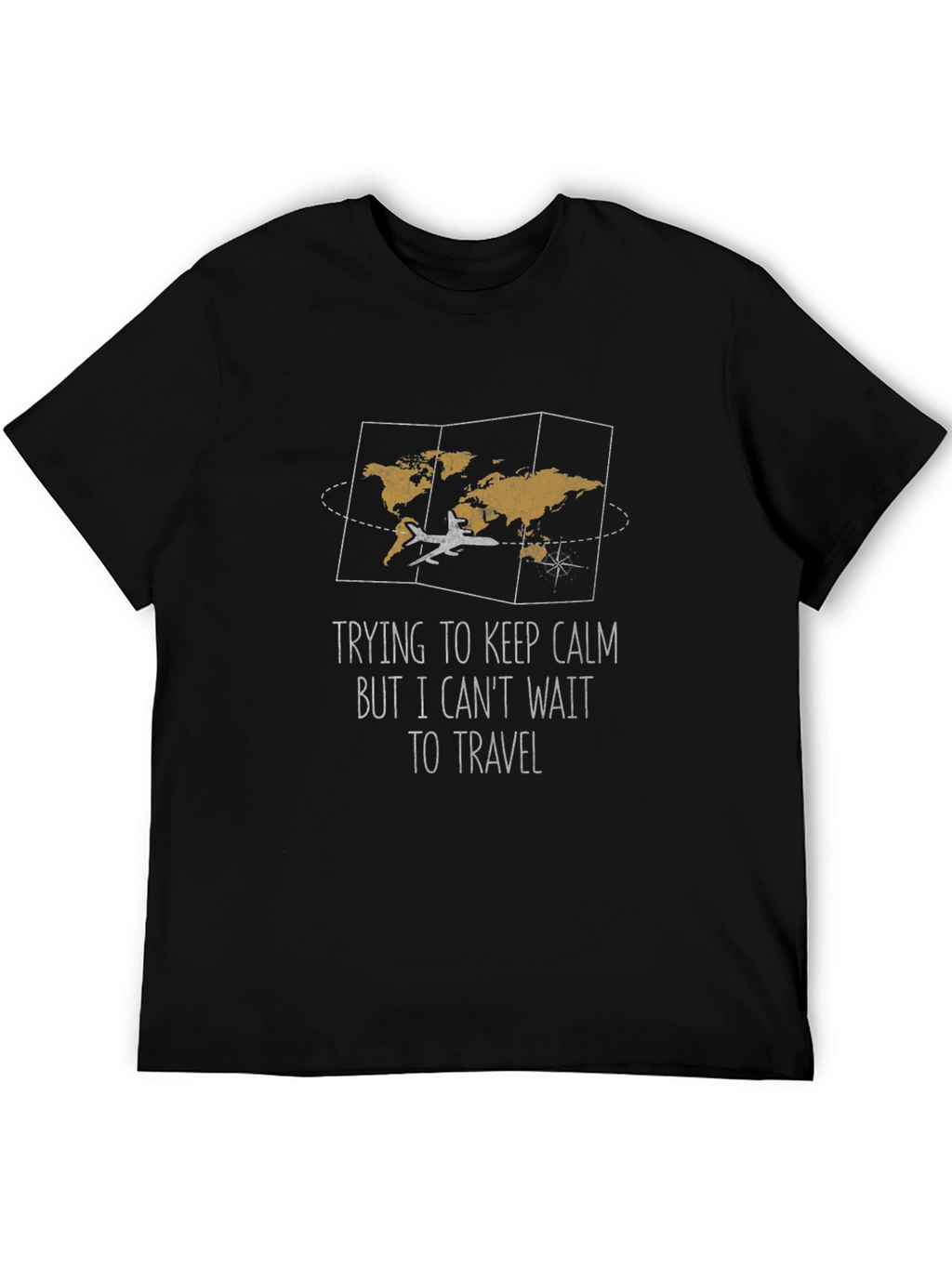 Travel Lovers T-Shirt: Keep Calm & Travel
