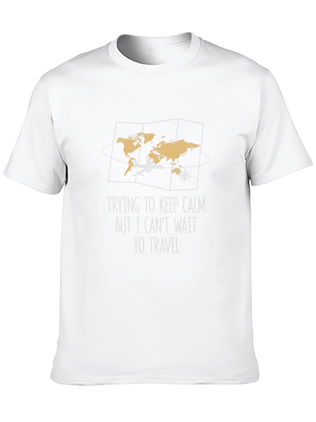 Travel Lovers T-Shirt: Keep Calm & Travel