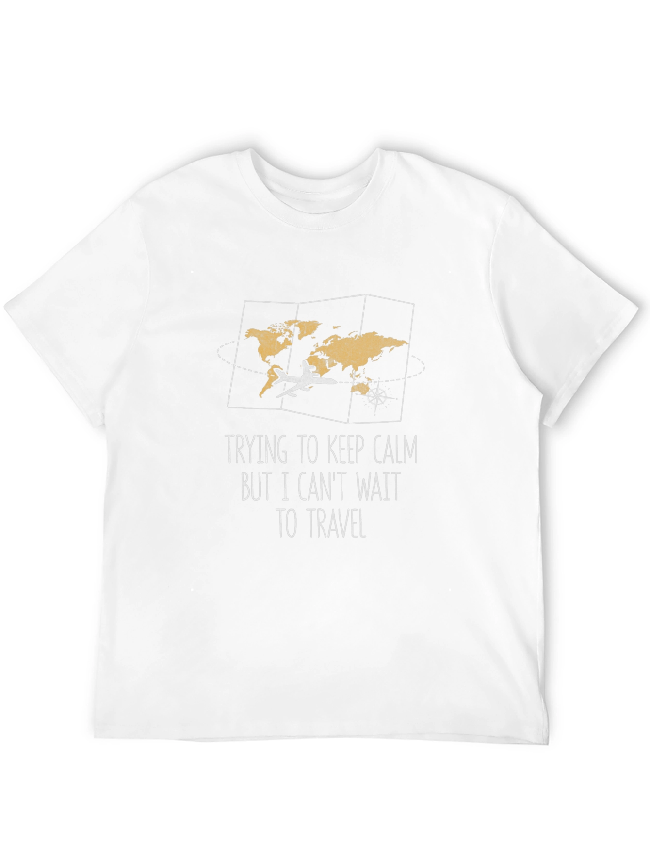 Travel Lovers T-Shirt: Keep Calm & Travel