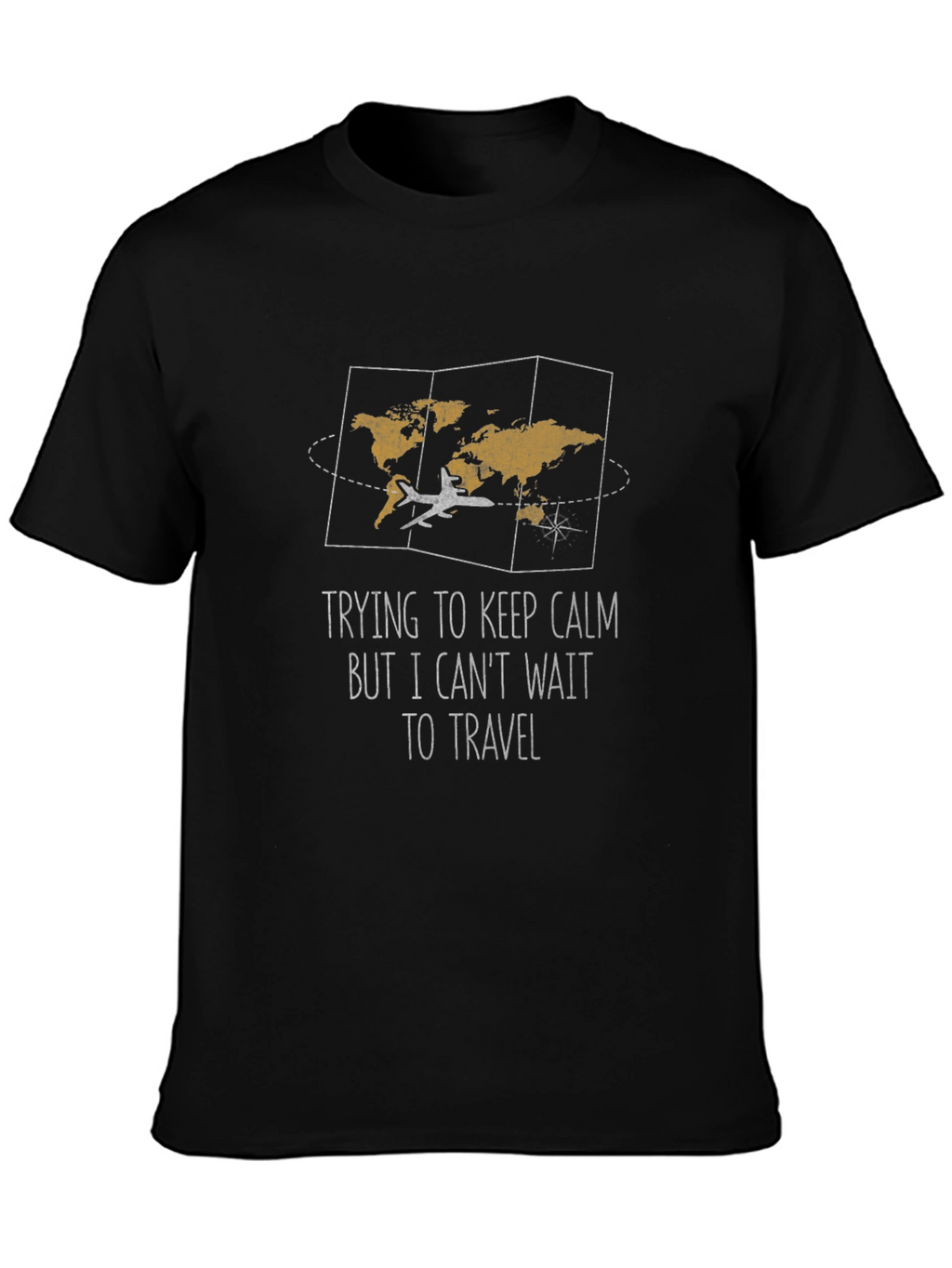 Travel Lovers T-Shirt: Keep Calm & Travel