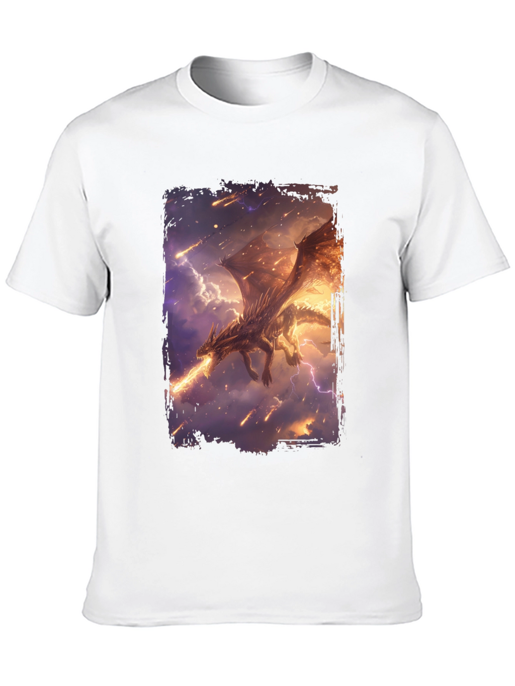 Dragon Fire Black T-Shirt