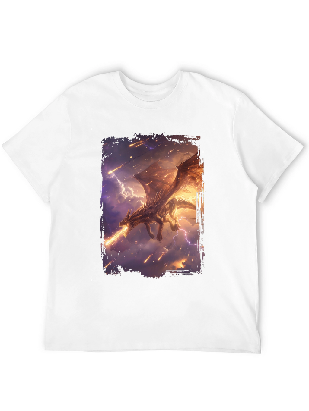 Dragon Fire Black T-Shirt