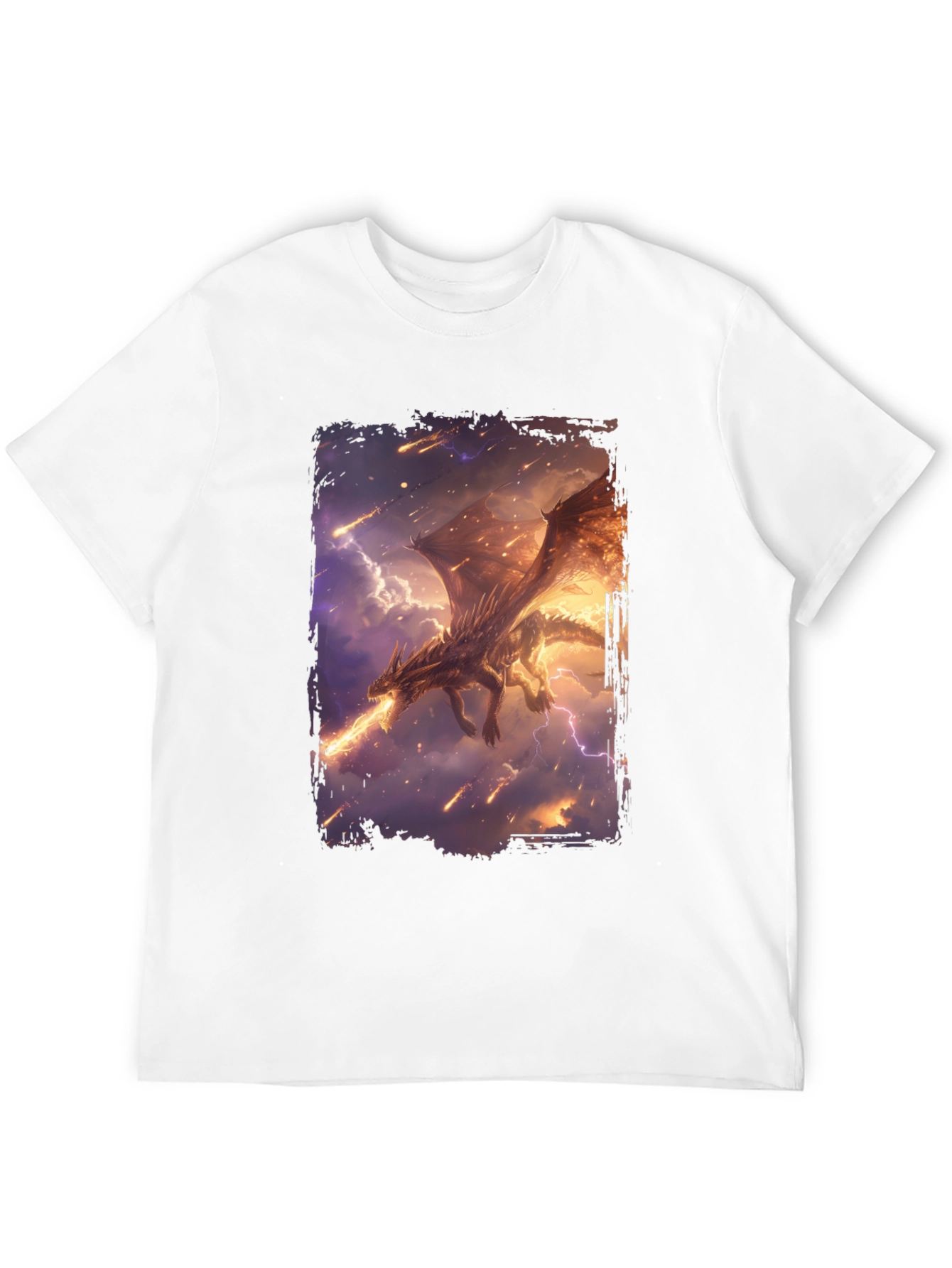Dragon Fire Black T-Shirt