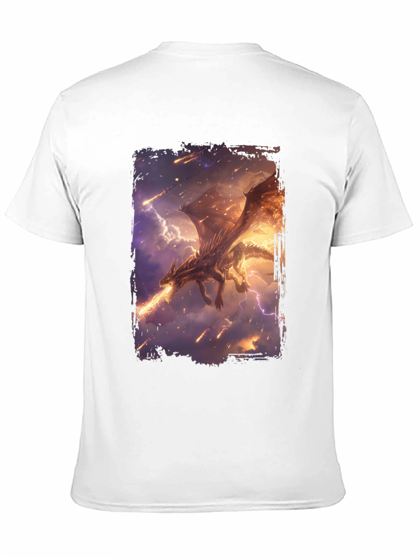 Dragon Fire Black T-Shirt