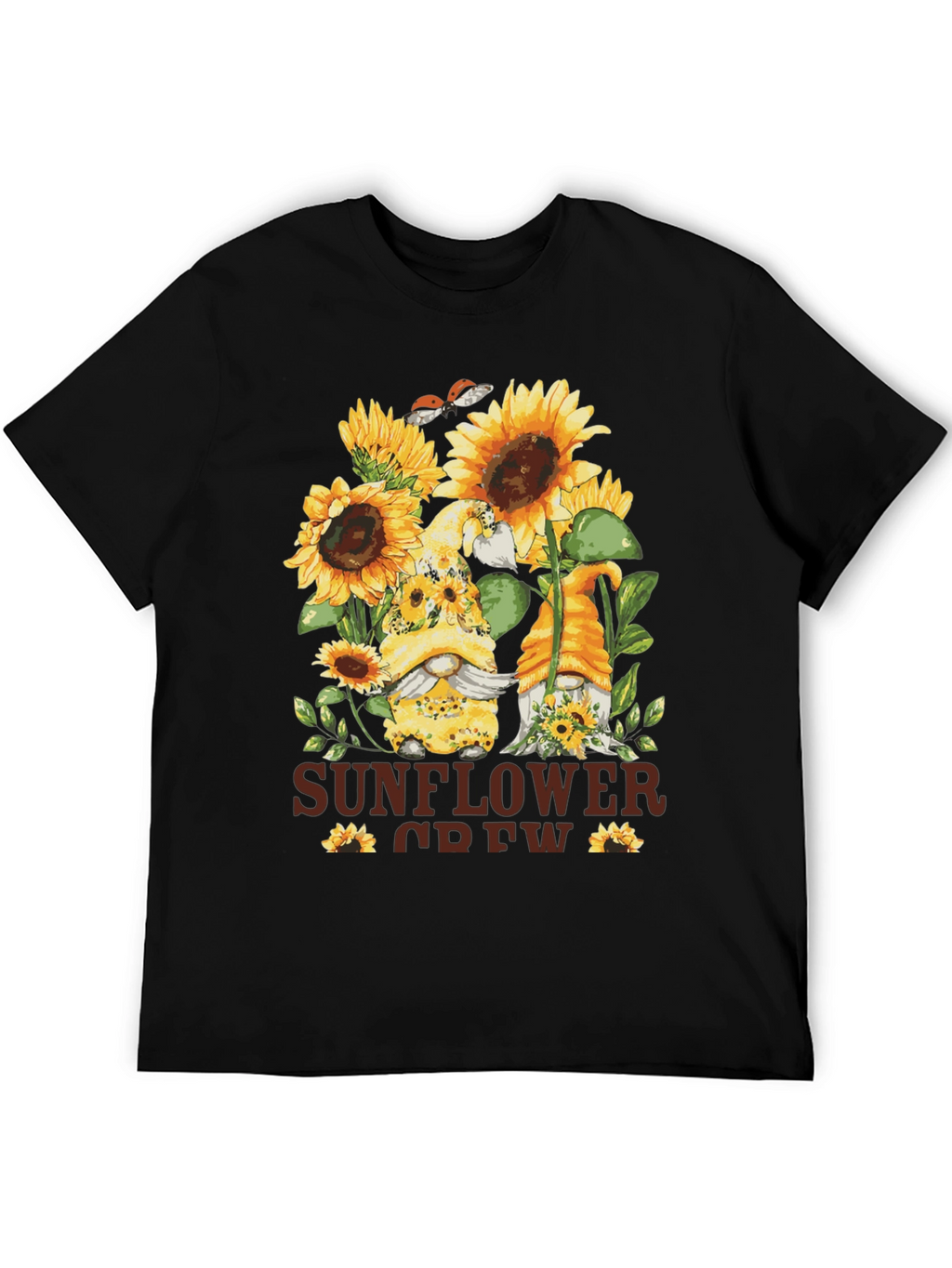 Sunflower Crew Gnome Graphic Tee