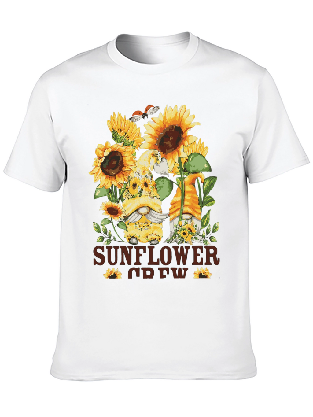 Sunflower Crew Gnome Graphic Tee