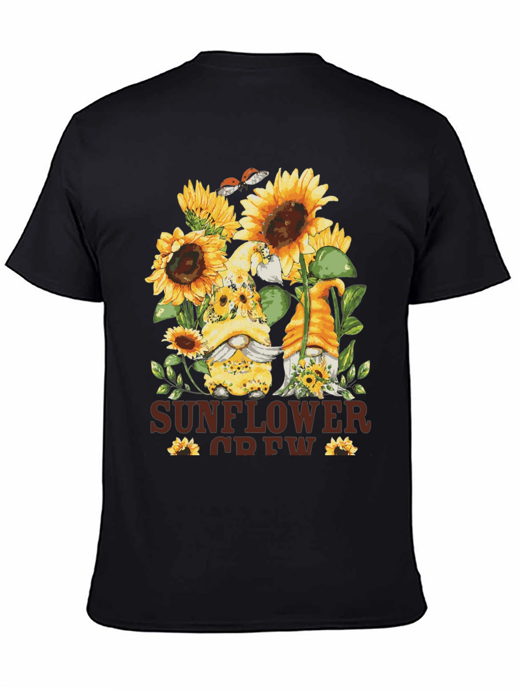 Sunflower Crew Gnome Graphic Tee