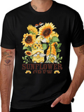 Sunflower Crew Gnome Graphic Tee