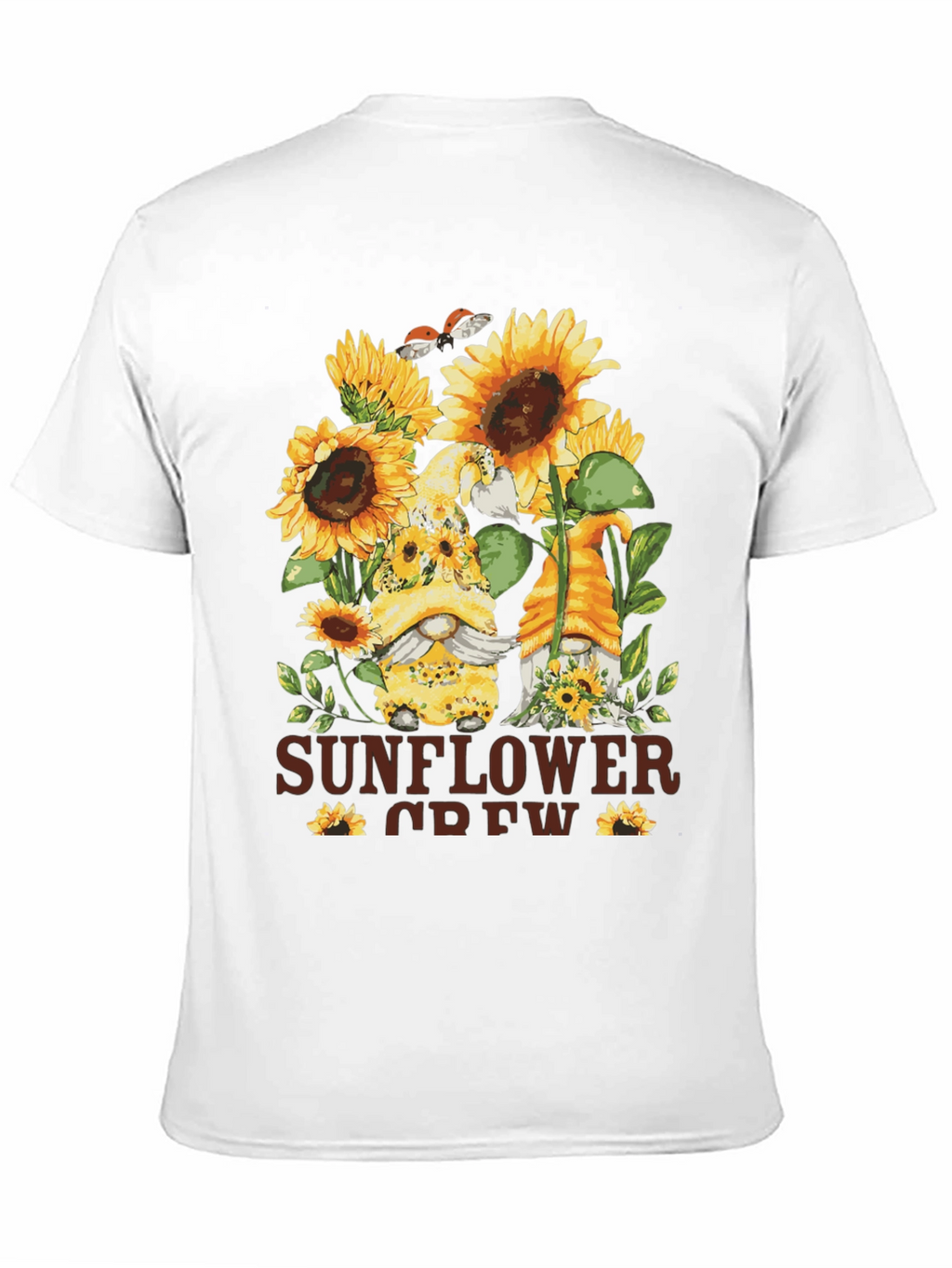 Sunflower Crew Gnome Graphic Tee