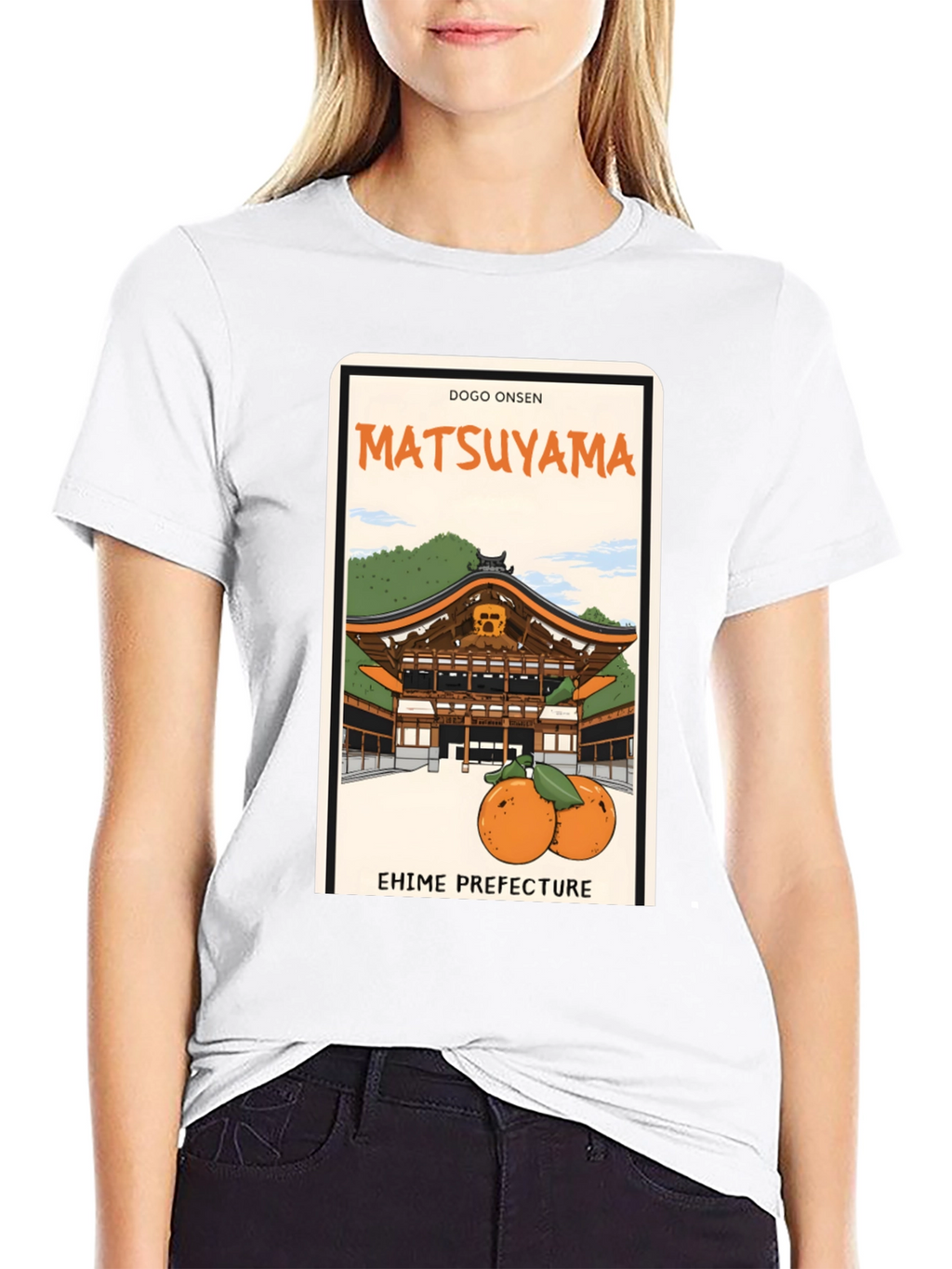 Matsuyama T-Shirt Dogo Onsen Japan Tee