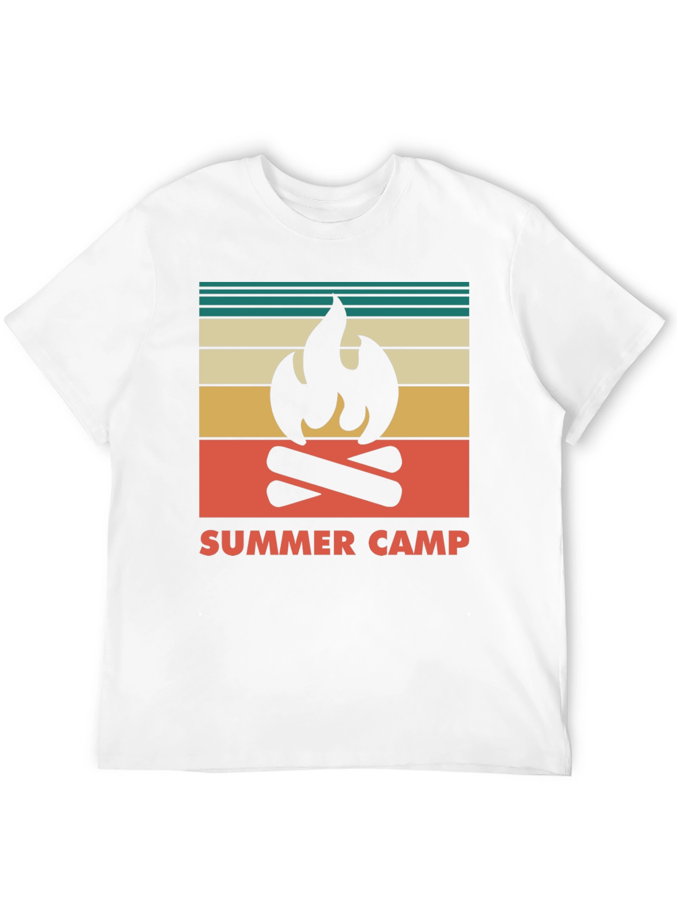 Summer Camp Retro Graphic T-Shirt