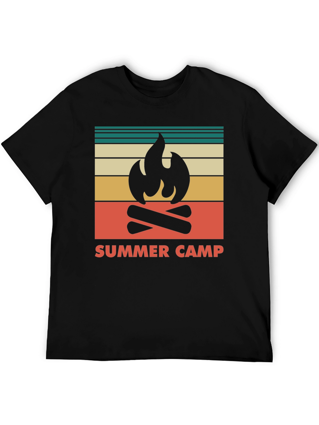 Summer Camp Retro Graphic T-Shirt