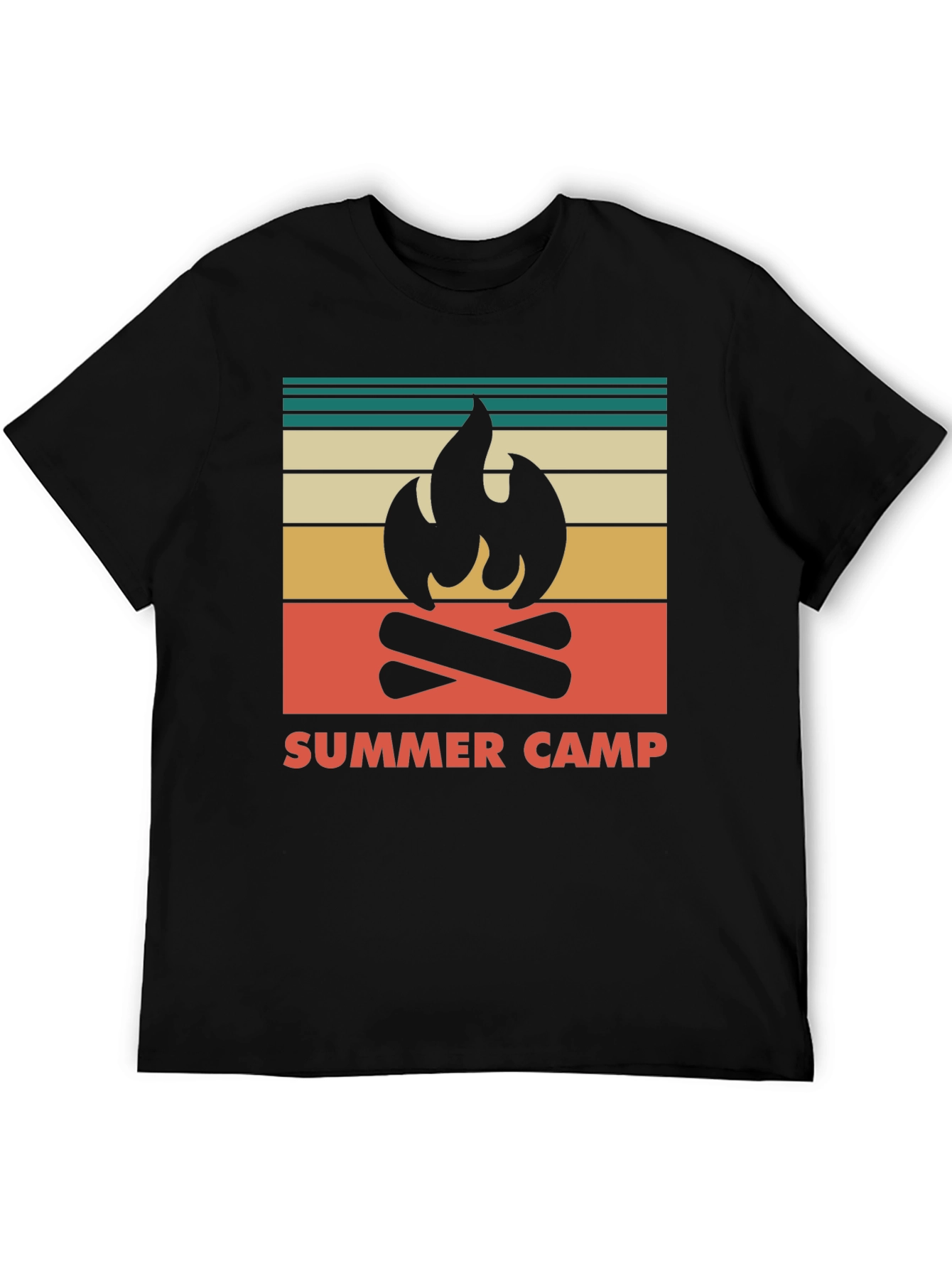 Summer Camp Retro Graphic T-Shirt