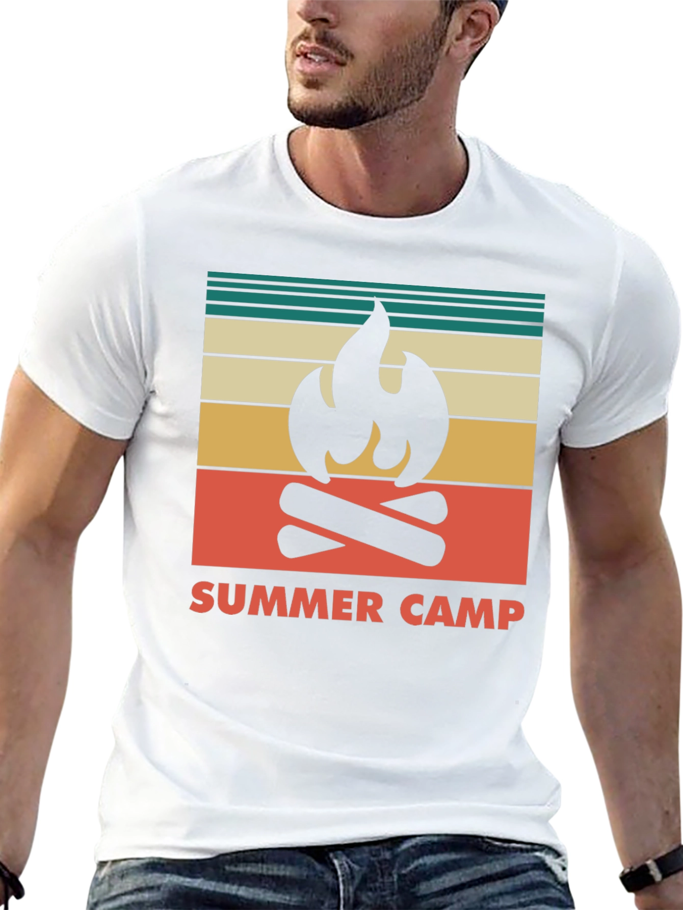 Summer Camp Retro Graphic T-Shirt