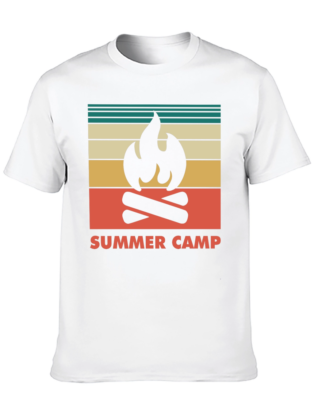 Summer Camp Retro Graphic T-Shirt