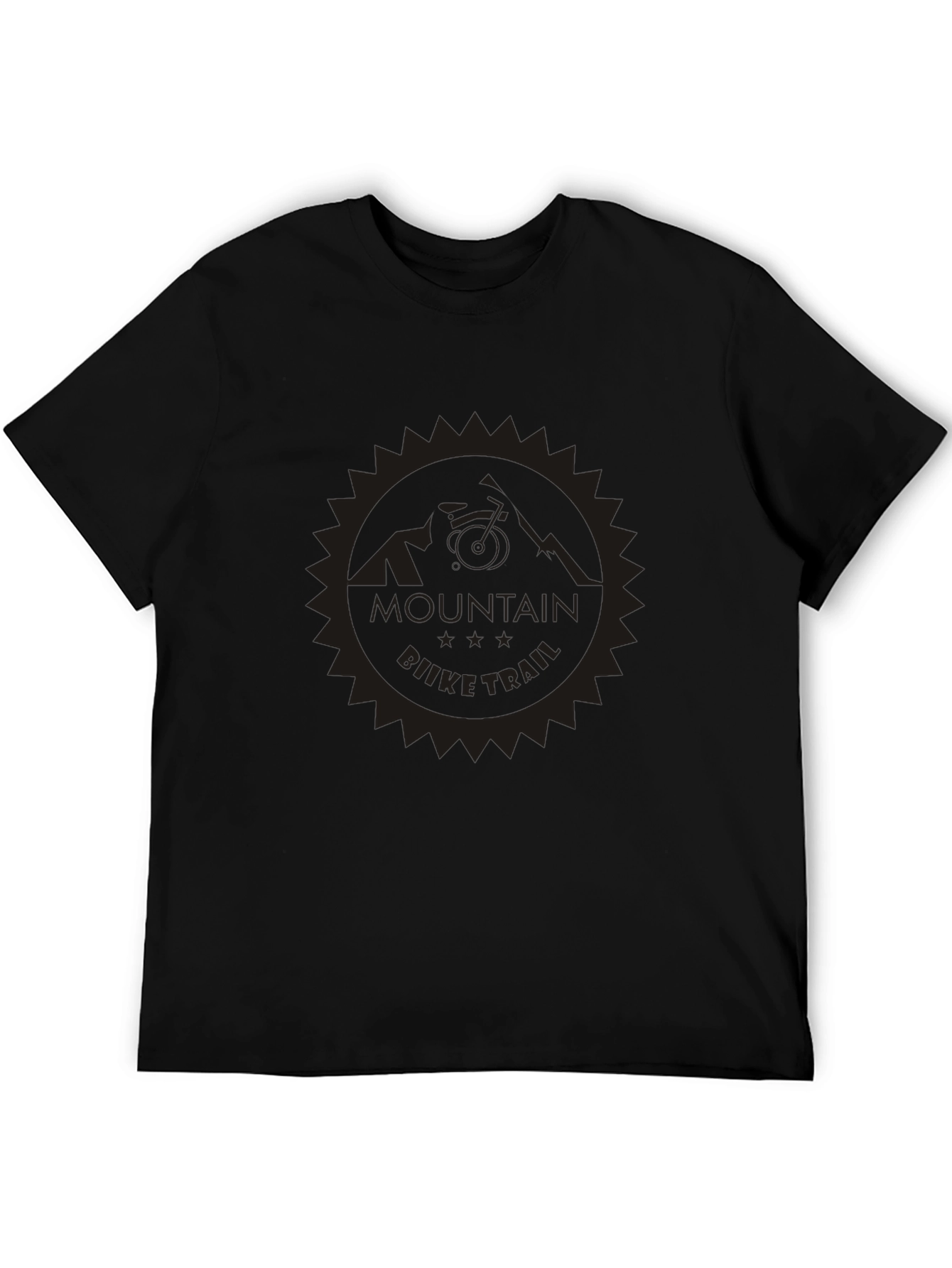 Mountain Bike Trail Graphic T-Shirt