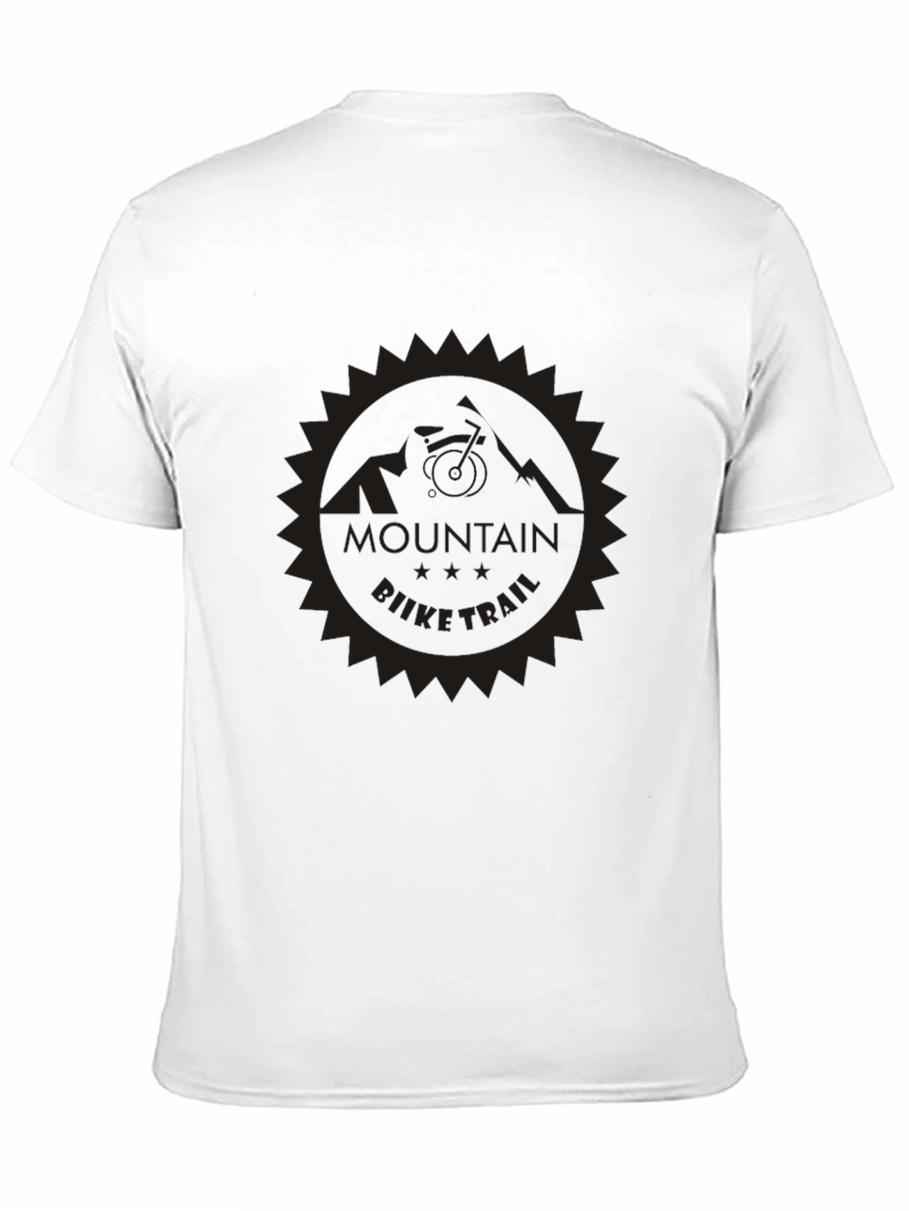 Mountain Bike Trail Graphic T-Shirt