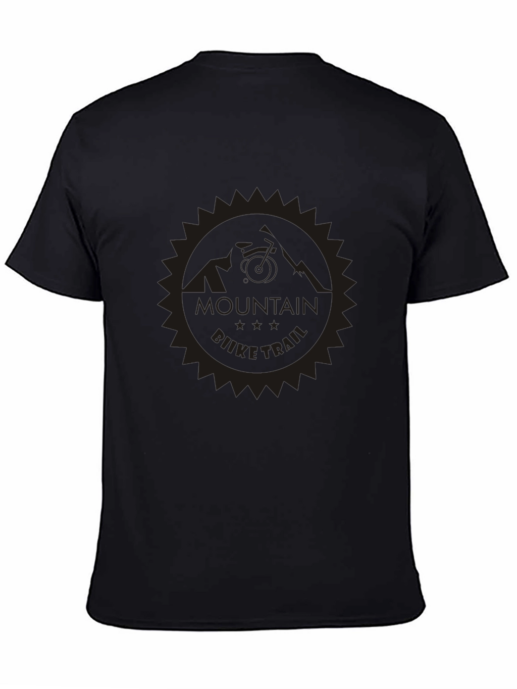 Mountain Bike Trail Graphic T-Shirt