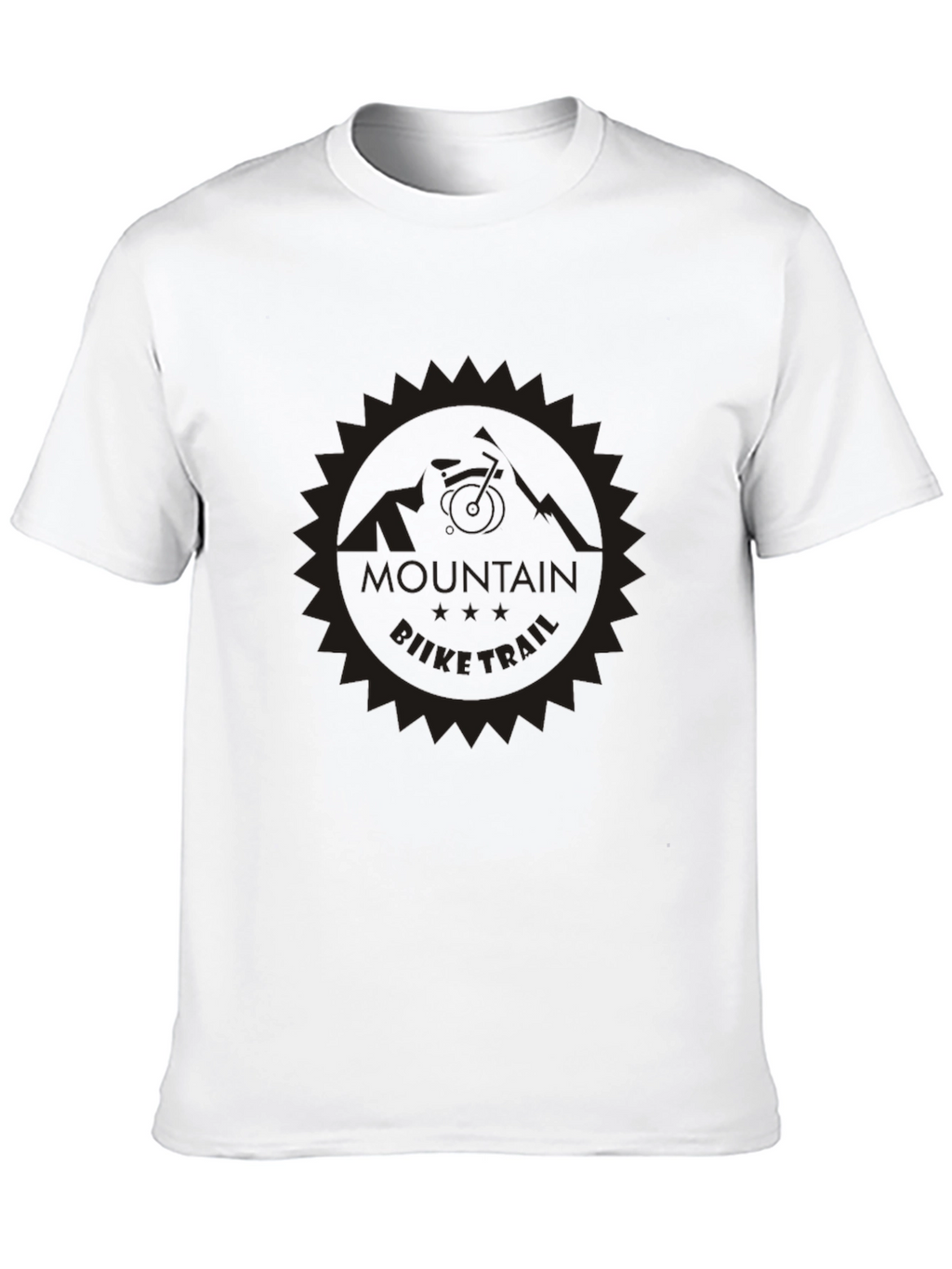 Mountain Bike Trail Graphic T-Shirt