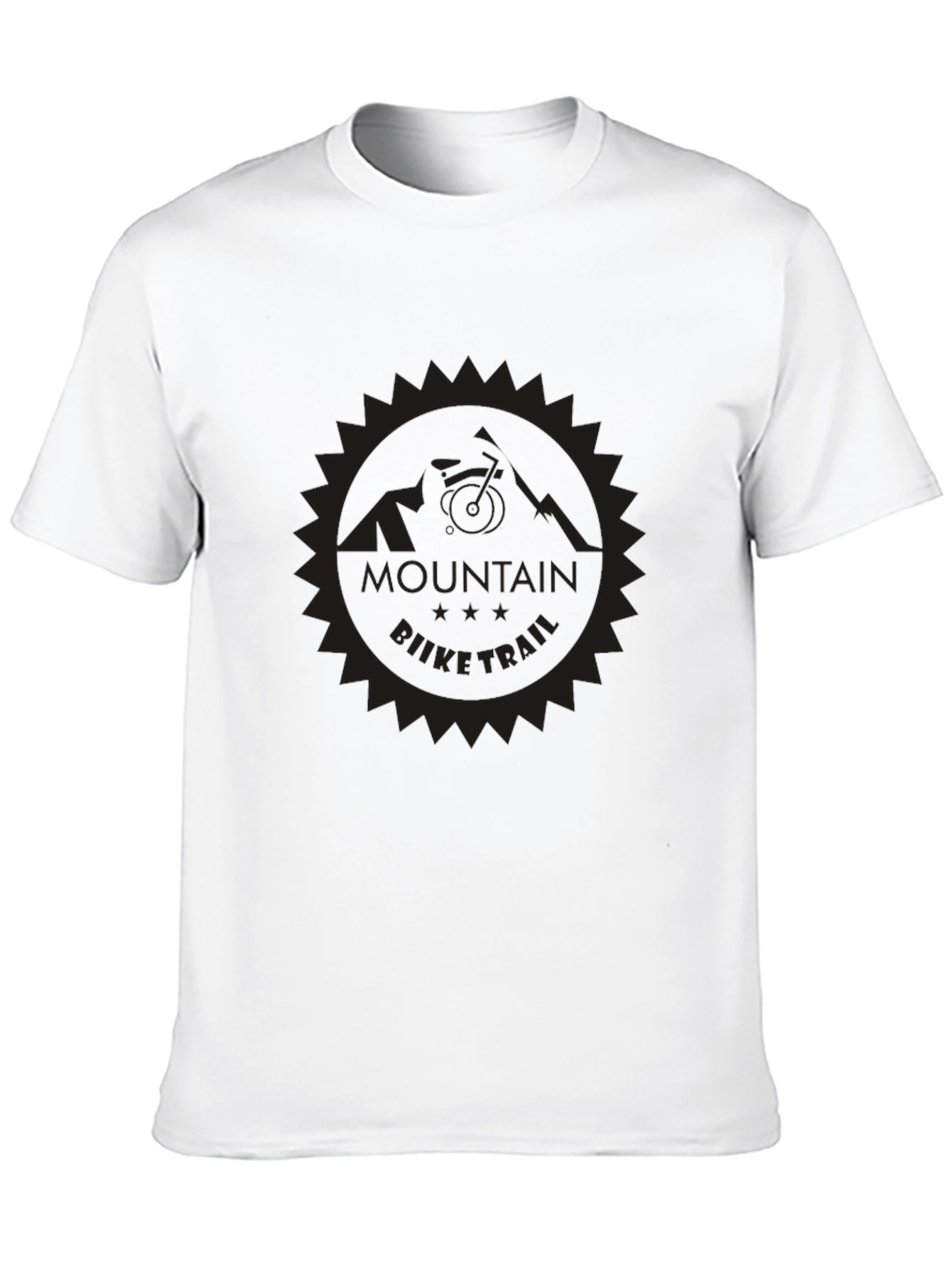 Mountain Bike Trail Graphic T-Shirt