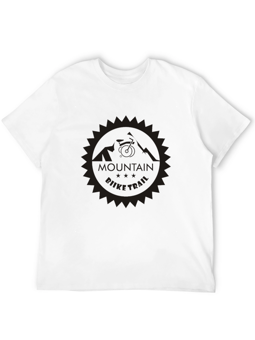 Mountain Bike Trail Graphic T-Shirt
