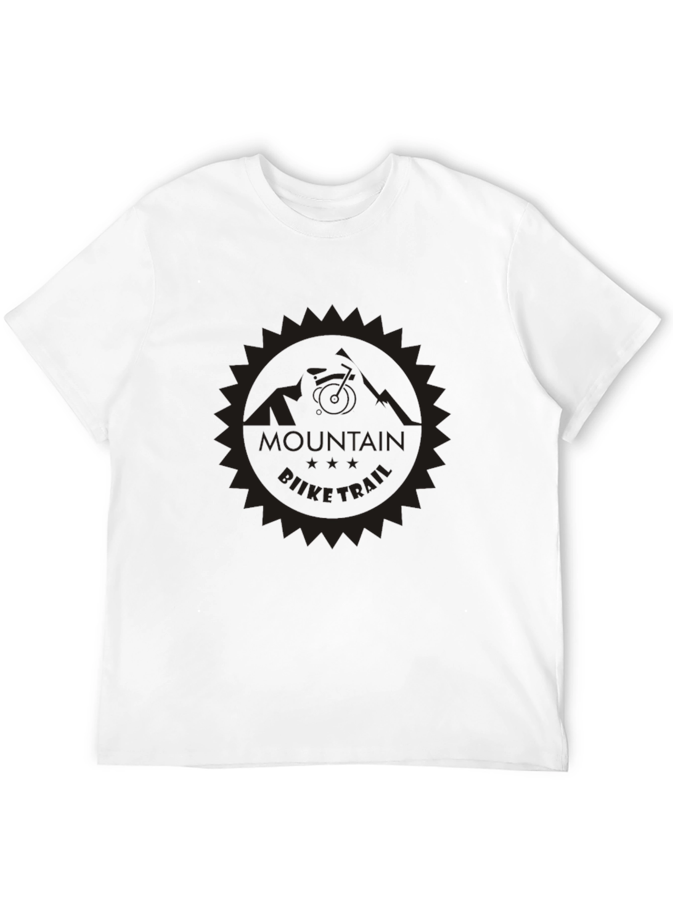 Mountain Bike Trail Graphic T-Shirt