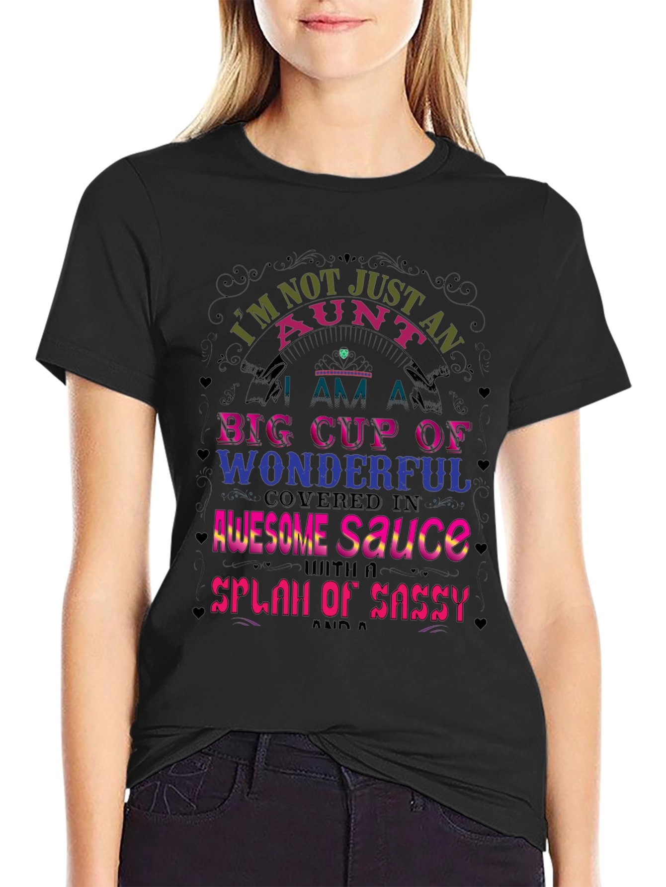 Funny Aunt Graphic T-Shirt