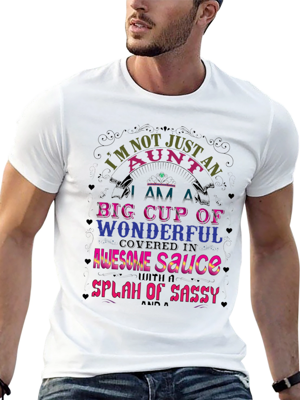 Funny Aunt Graphic T-Shirt