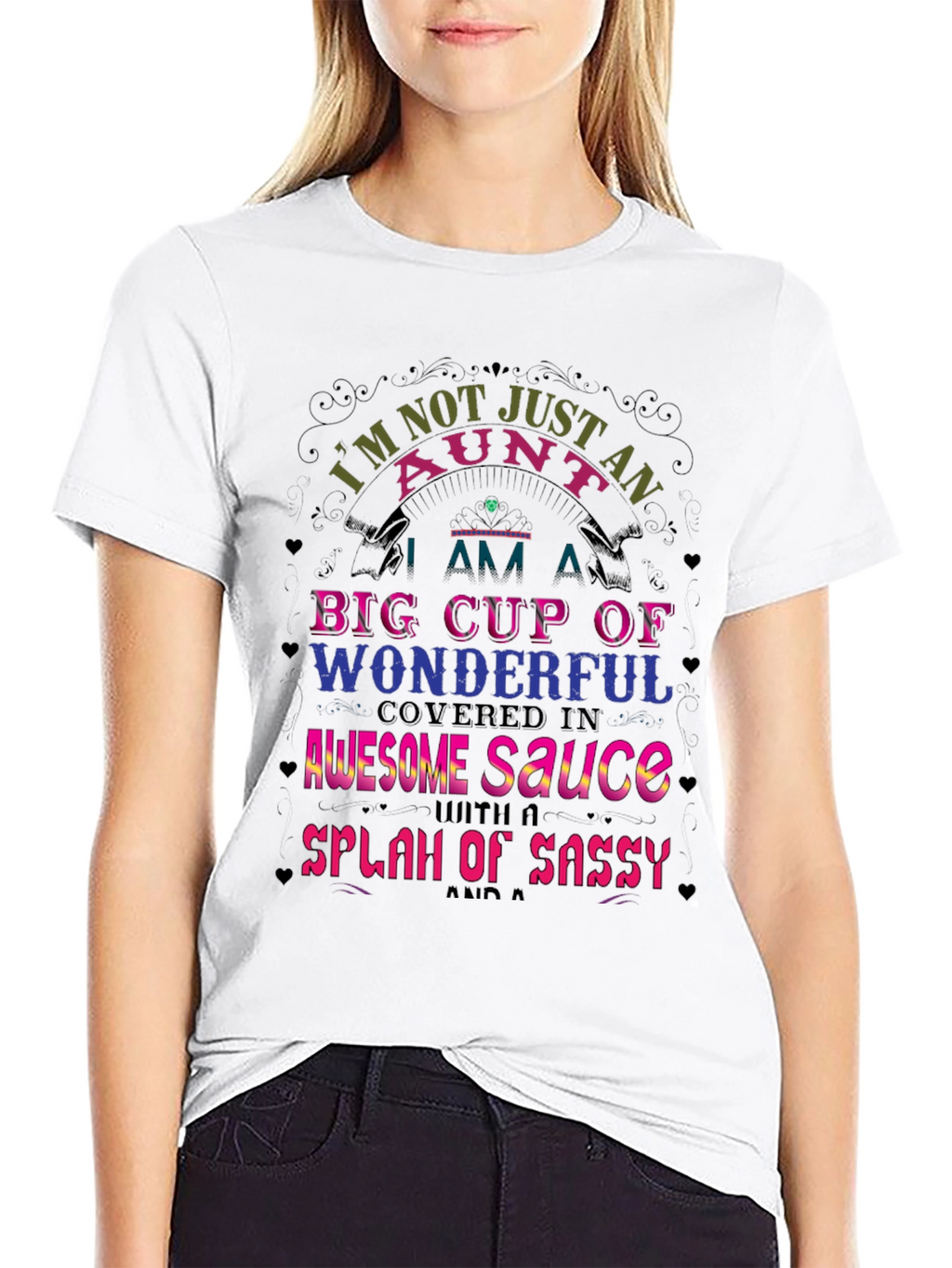 Funny Aunt Graphic T-Shirt